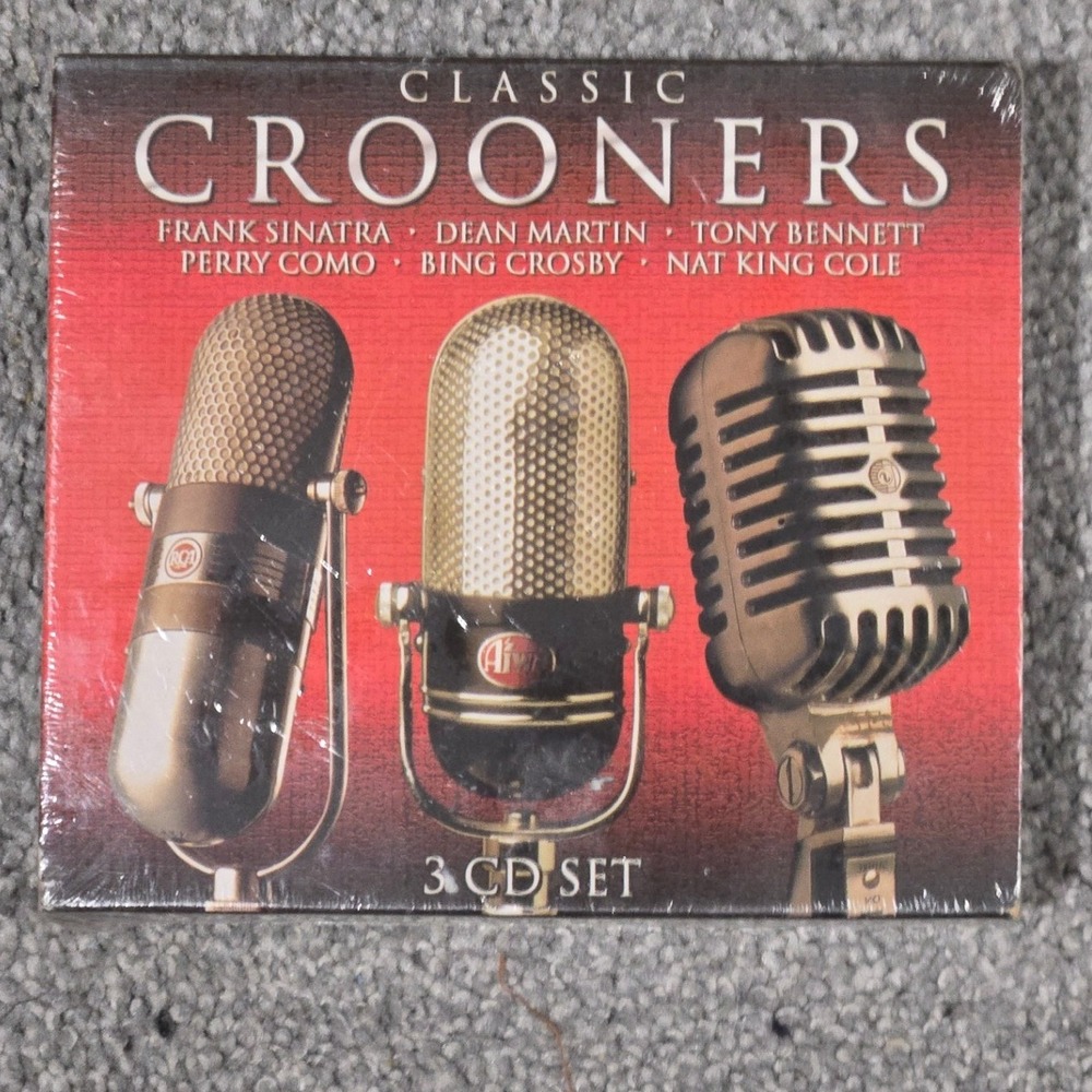 Classic Crooners 3 CD Set Various Artists Newsound 2000 Sealed Box